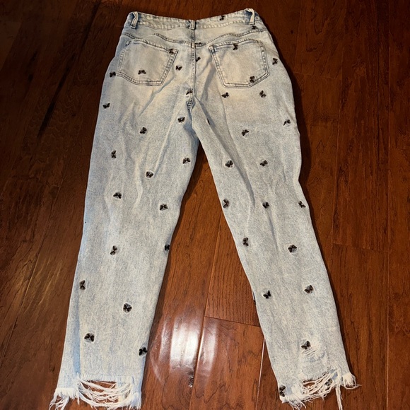 High rise butterfly jeans - Picture 4 of 6